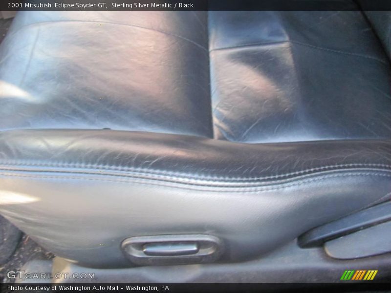 Sterling Silver Metallic / Black 2001 Mitsubishi Eclipse Spyder GT