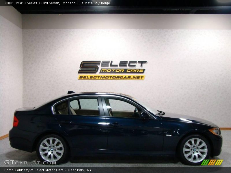 Monaco Blue Metallic / Beige 2006 BMW 3 Series 330xi Sedan