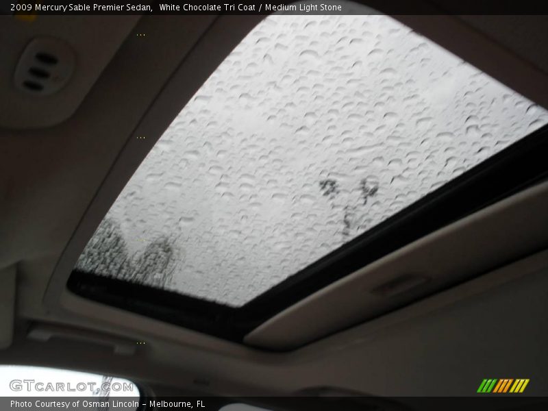 White Chocolate Tri Coat / Medium Light Stone 2009 Mercury Sable Premier Sedan