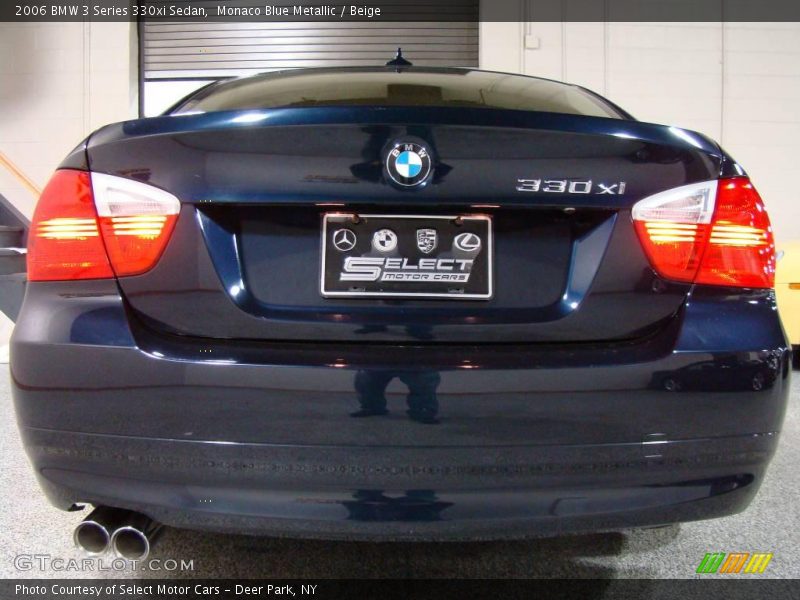 Monaco Blue Metallic / Beige 2006 BMW 3 Series 330xi Sedan