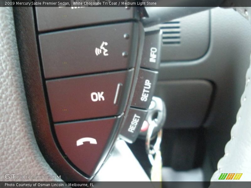 White Chocolate Tri Coat / Medium Light Stone 2009 Mercury Sable Premier Sedan