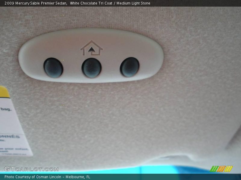White Chocolate Tri Coat / Medium Light Stone 2009 Mercury Sable Premier Sedan