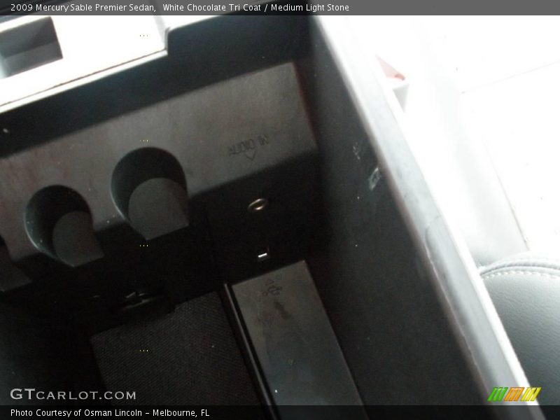 White Chocolate Tri Coat / Medium Light Stone 2009 Mercury Sable Premier Sedan
