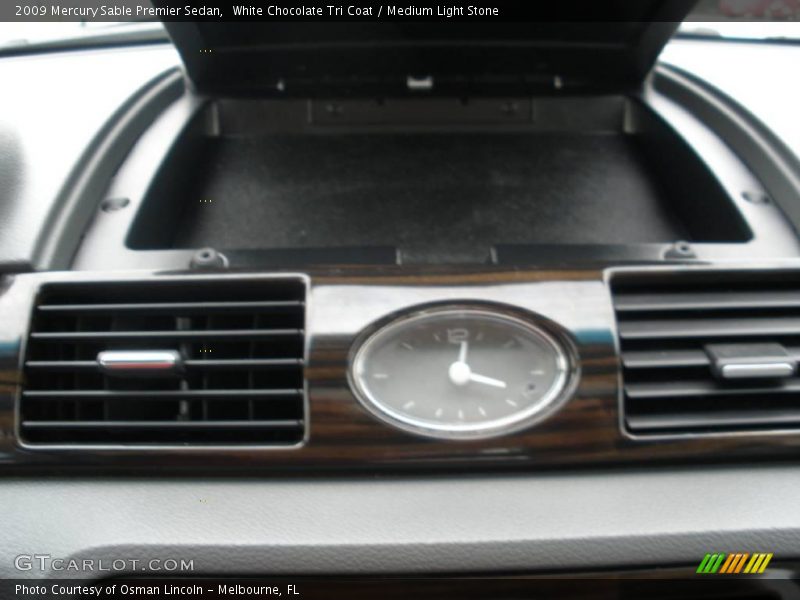 White Chocolate Tri Coat / Medium Light Stone 2009 Mercury Sable Premier Sedan