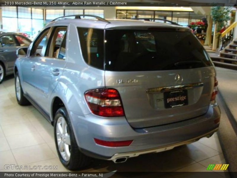 Alpine Rain Metallic / Cashmere 2010 Mercedes-Benz ML 350 4Matic