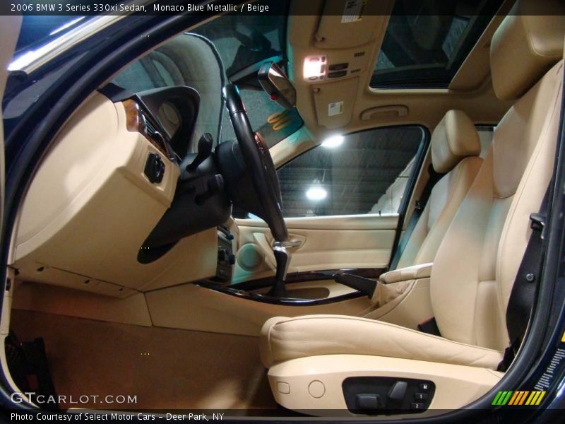 Monaco Blue Metallic / Beige 2006 BMW 3 Series 330xi Sedan