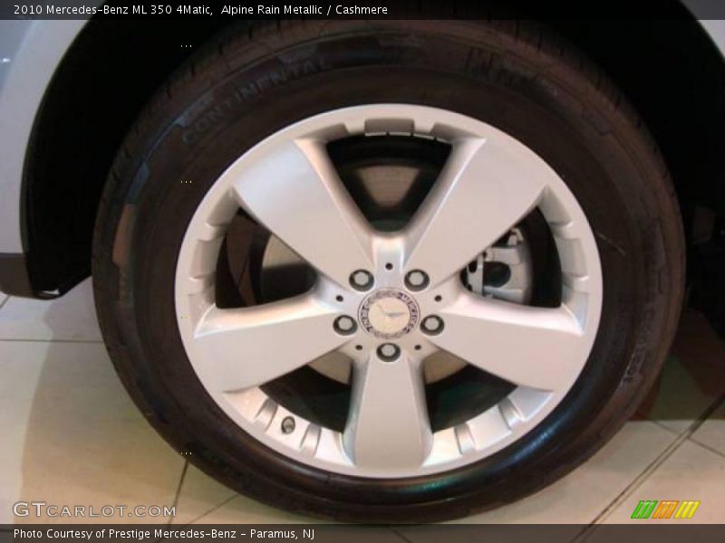 Alpine Rain Metallic / Cashmere 2010 Mercedes-Benz ML 350 4Matic