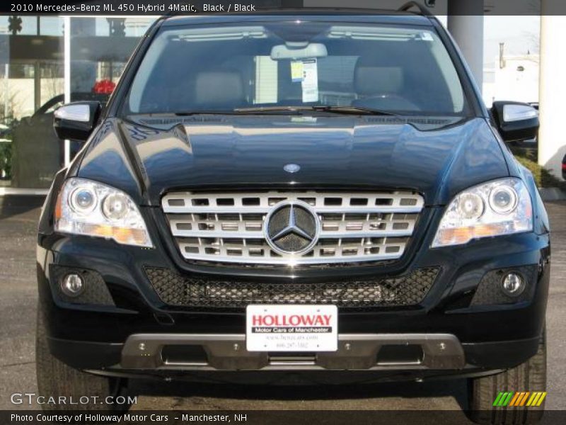 Black / Black 2010 Mercedes-Benz ML 450 Hybrid 4Matic