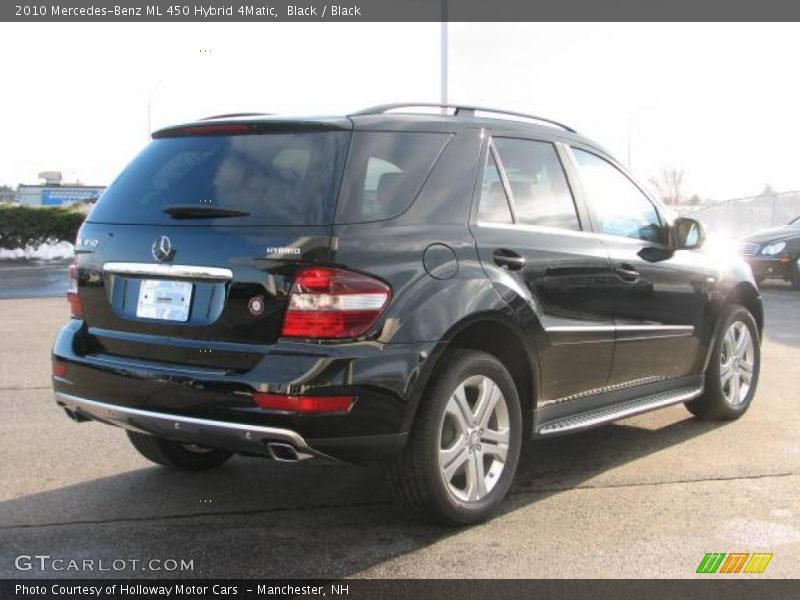 Black / Black 2010 Mercedes-Benz ML 450 Hybrid 4Matic