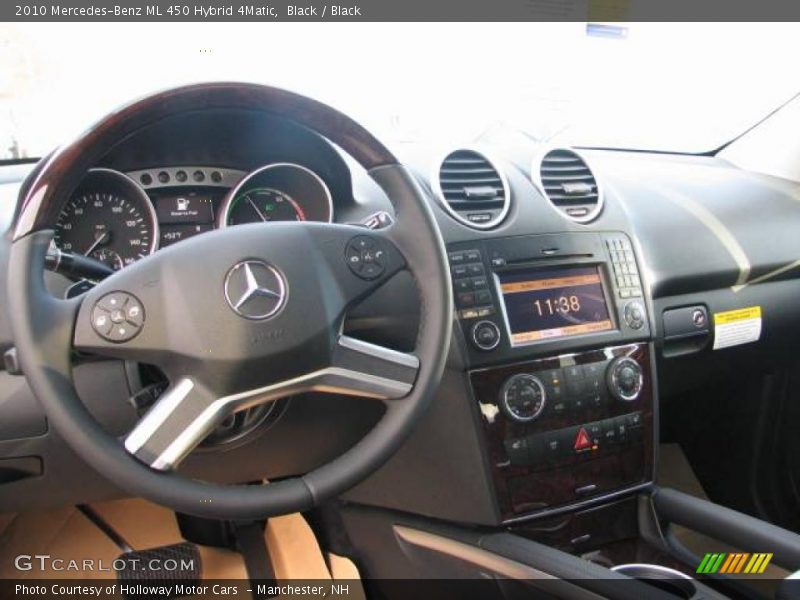 Black / Black 2010 Mercedes-Benz ML 450 Hybrid 4Matic