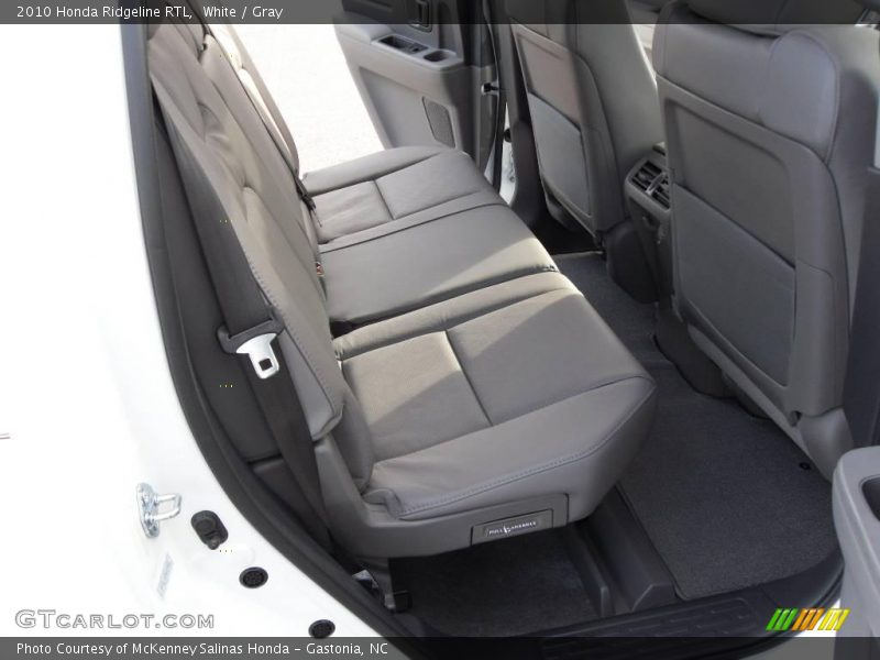 White / Gray 2010 Honda Ridgeline RTL