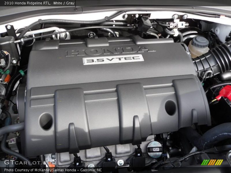 White / Gray 2010 Honda Ridgeline RTL