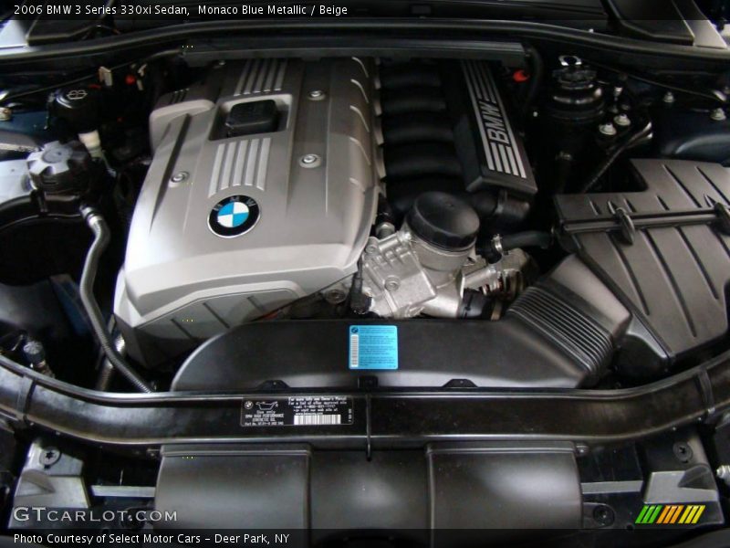 Monaco Blue Metallic / Beige 2006 BMW 3 Series 330xi Sedan