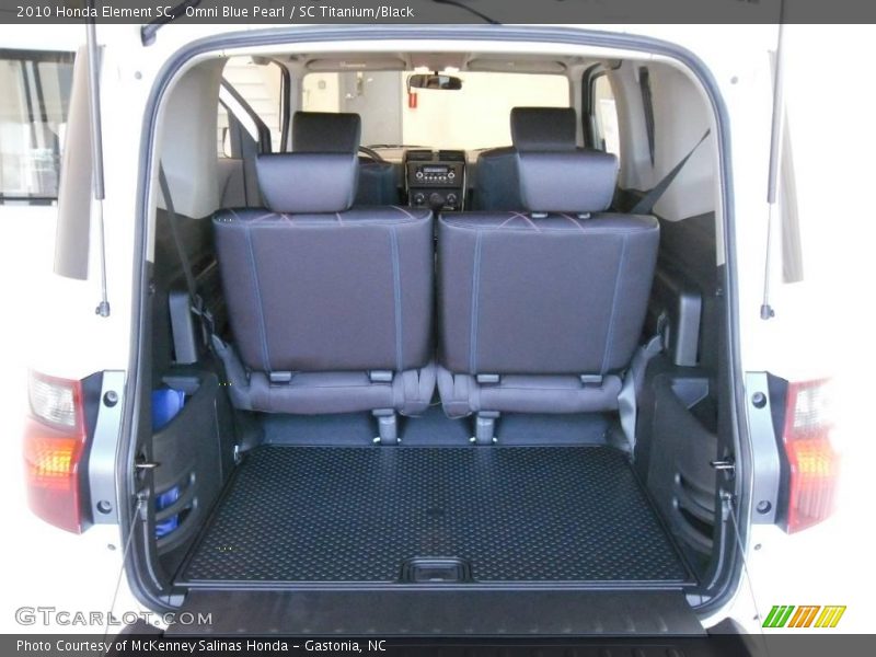 Omni Blue Pearl / SC Titanium/Black 2010 Honda Element SC