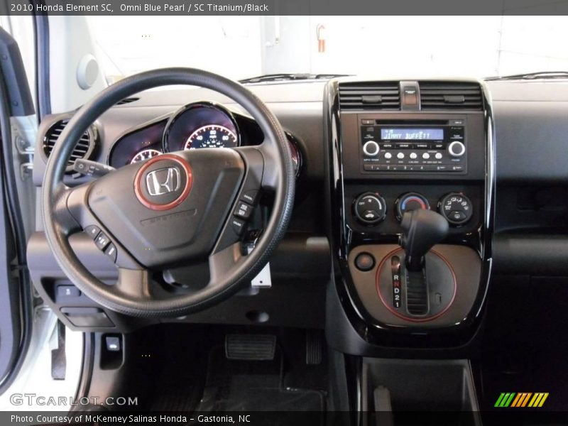 Omni Blue Pearl / SC Titanium/Black 2010 Honda Element SC