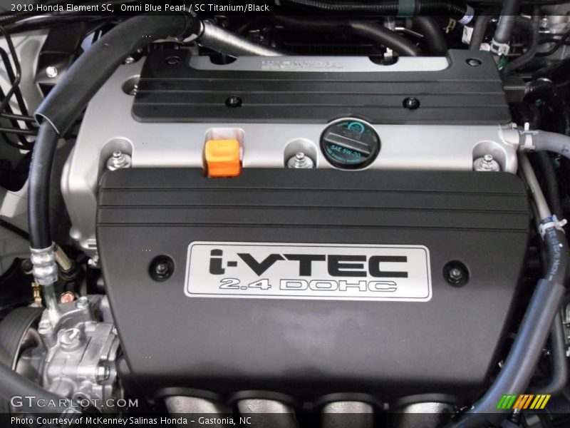 Omni Blue Pearl / SC Titanium/Black 2010 Honda Element SC