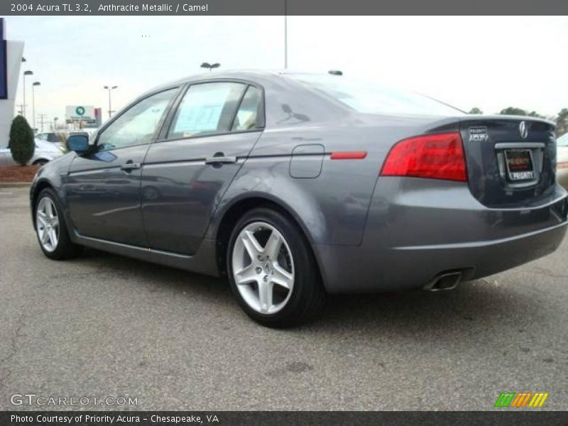 Anthracite Metallic / Camel 2004 Acura TL 3.2