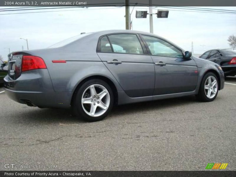 Anthracite Metallic / Camel 2004 Acura TL 3.2