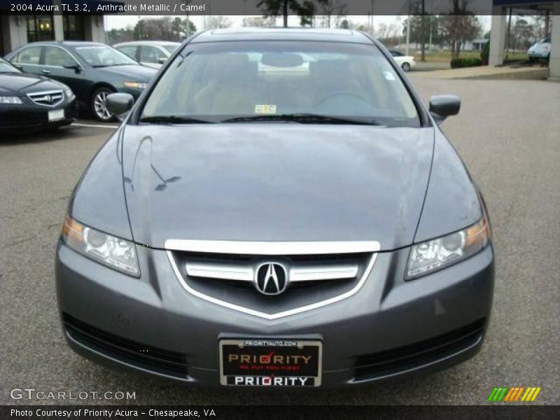 Anthracite Metallic / Camel 2004 Acura TL 3.2