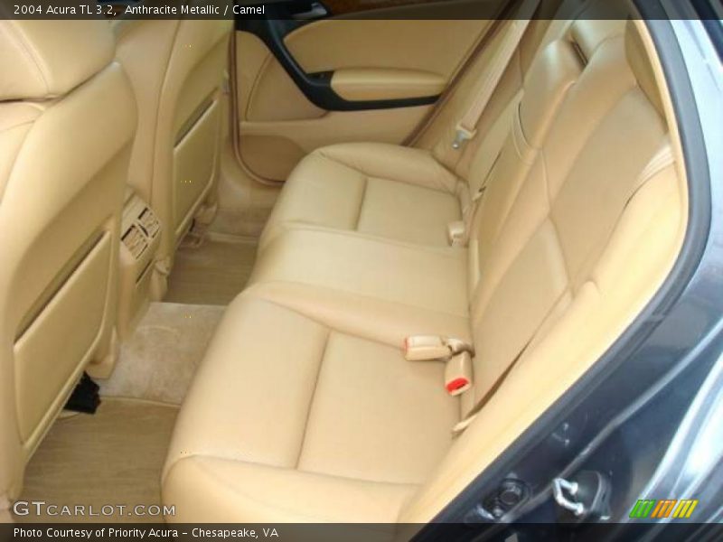 Anthracite Metallic / Camel 2004 Acura TL 3.2
