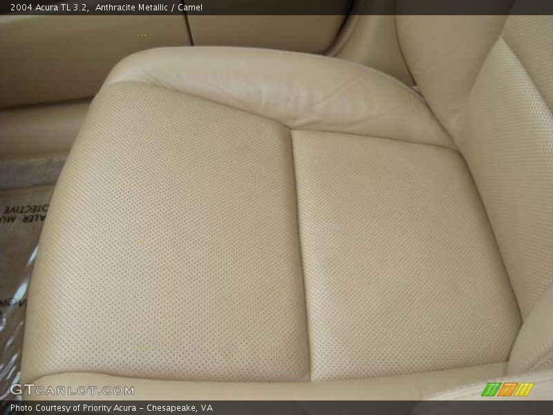 Anthracite Metallic / Camel 2004 Acura TL 3.2