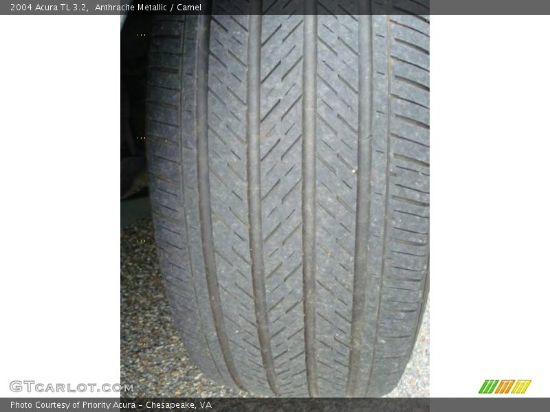 Anthracite Metallic / Camel 2004 Acura TL 3.2
