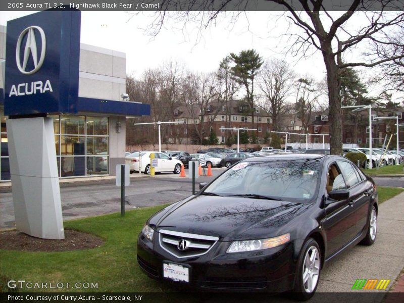 Nighthawk Black Pearl / Camel 2005 Acura TL 3.2
