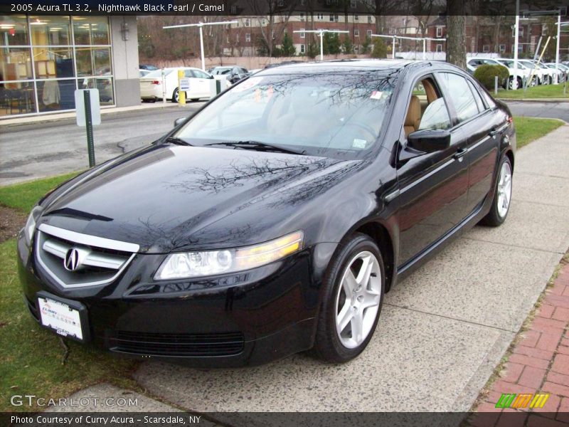 Nighthawk Black Pearl / Camel 2005 Acura TL 3.2