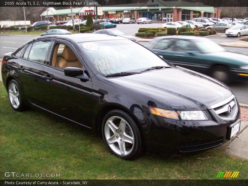 Nighthawk Black Pearl / Camel 2005 Acura TL 3.2