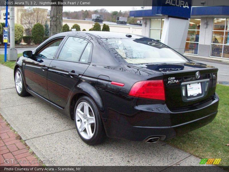 Nighthawk Black Pearl / Camel 2005 Acura TL 3.2