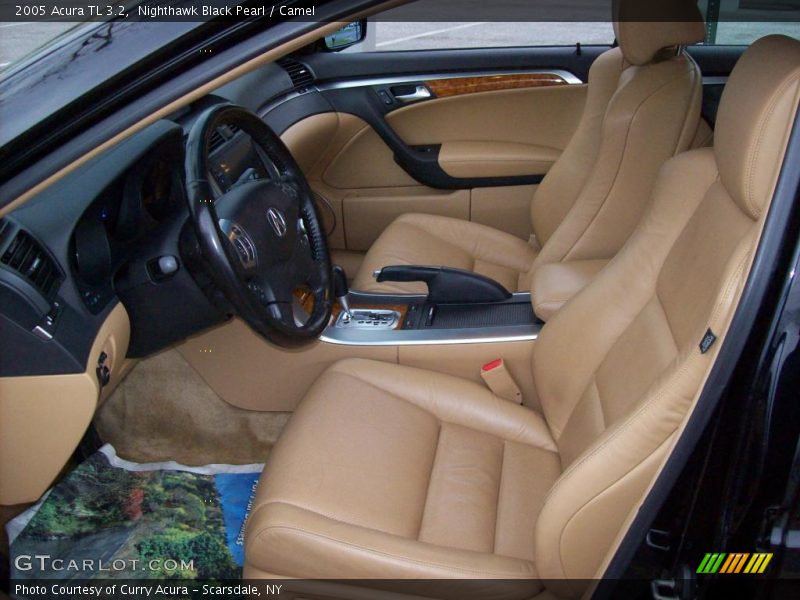 Nighthawk Black Pearl / Camel 2005 Acura TL 3.2