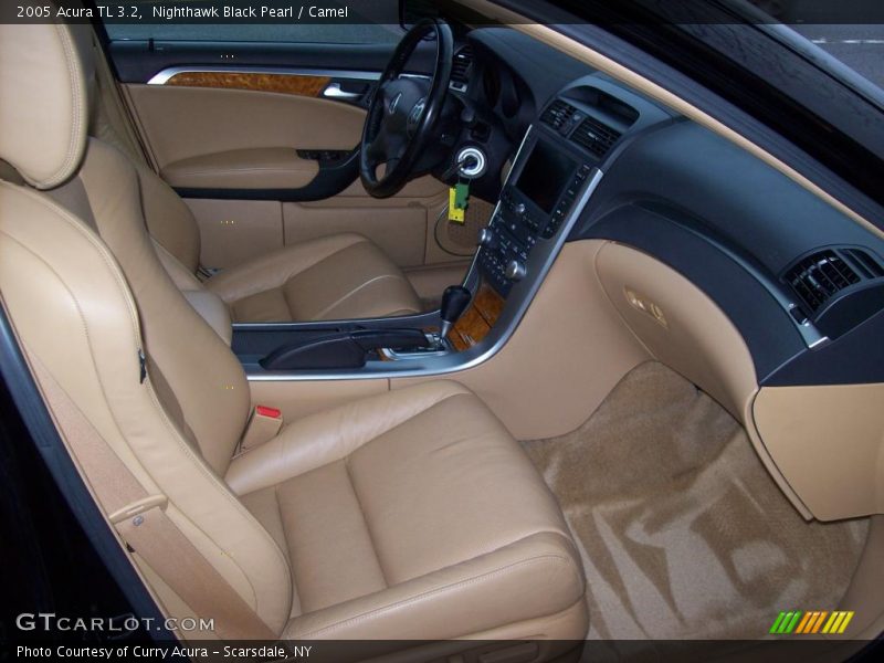 Nighthawk Black Pearl / Camel 2005 Acura TL 3.2