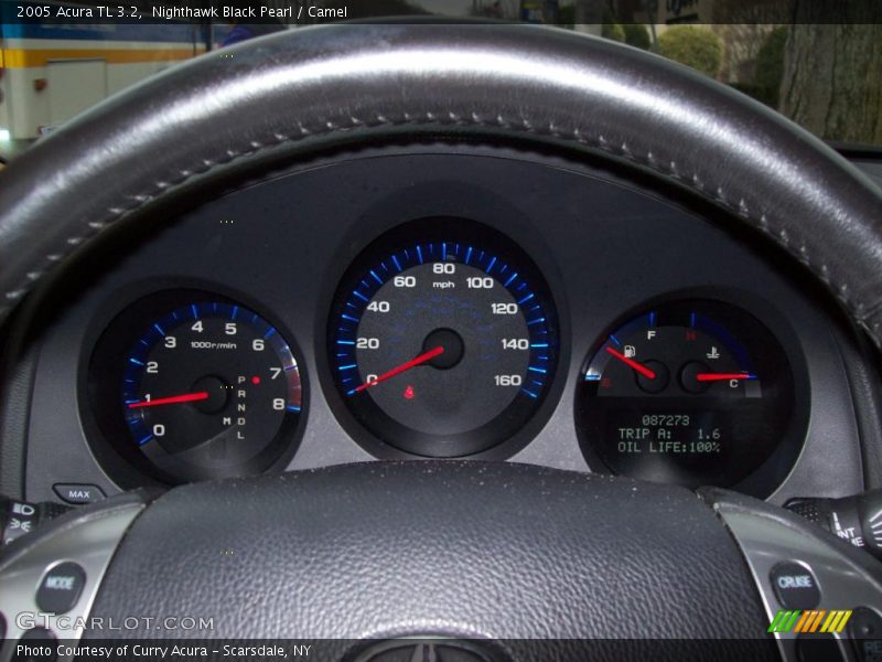 Nighthawk Black Pearl / Camel 2005 Acura TL 3.2