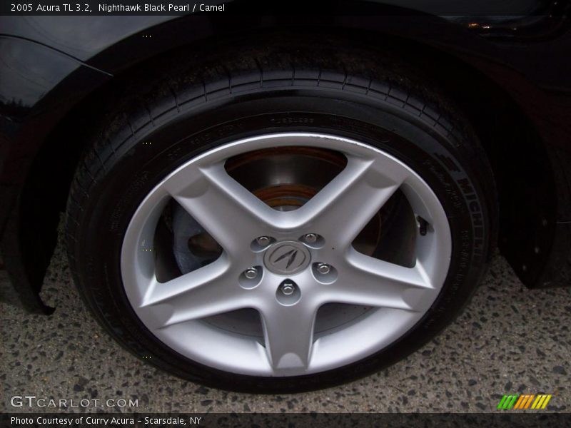 Nighthawk Black Pearl / Camel 2005 Acura TL 3.2