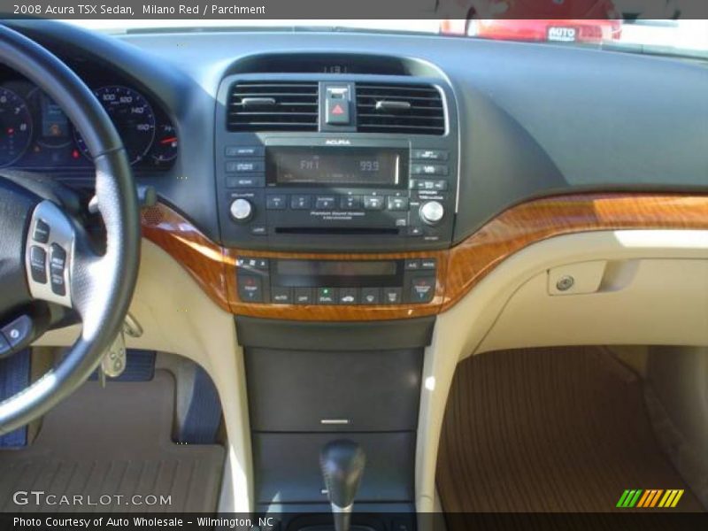 Milano Red / Parchment 2008 Acura TSX Sedan