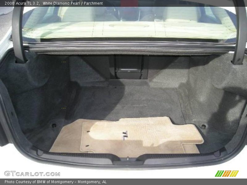White Diamond Pearl / Parchment 2008 Acura TL 3.2