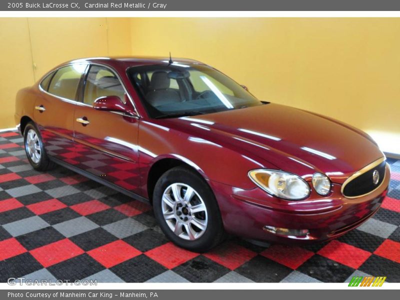 Cardinal Red Metallic / Gray 2005 Buick LaCrosse CX