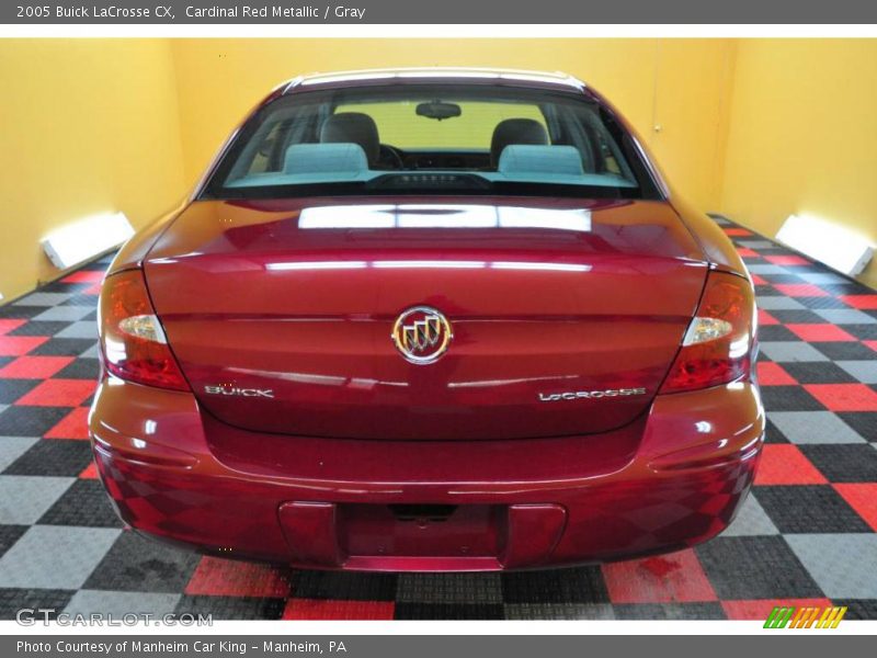 Cardinal Red Metallic / Gray 2005 Buick LaCrosse CX