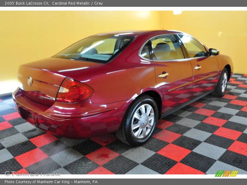 Cardinal Red Metallic / Gray 2005 Buick LaCrosse CX