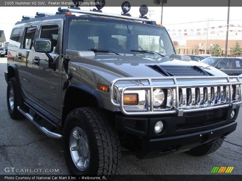 Pewter Metallic / Ebony Black 2005 Hummer H2 SUV