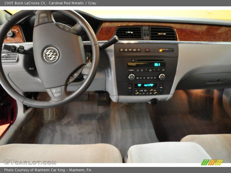 Cardinal Red Metallic / Gray 2005 Buick LaCrosse CX