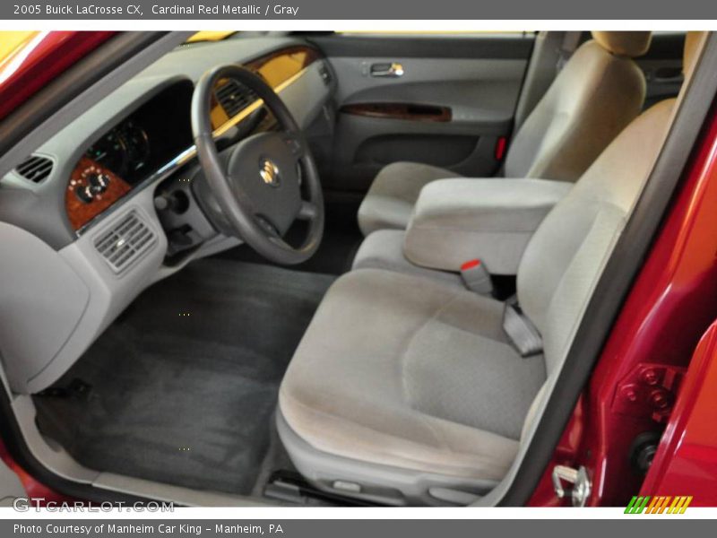 Cardinal Red Metallic / Gray 2005 Buick LaCrosse CX