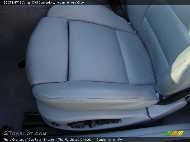 Alpine White / Grey 2005 BMW 3 Series 330i Convertible