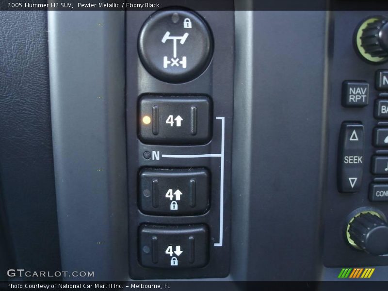 Pewter Metallic / Ebony Black 2005 Hummer H2 SUV