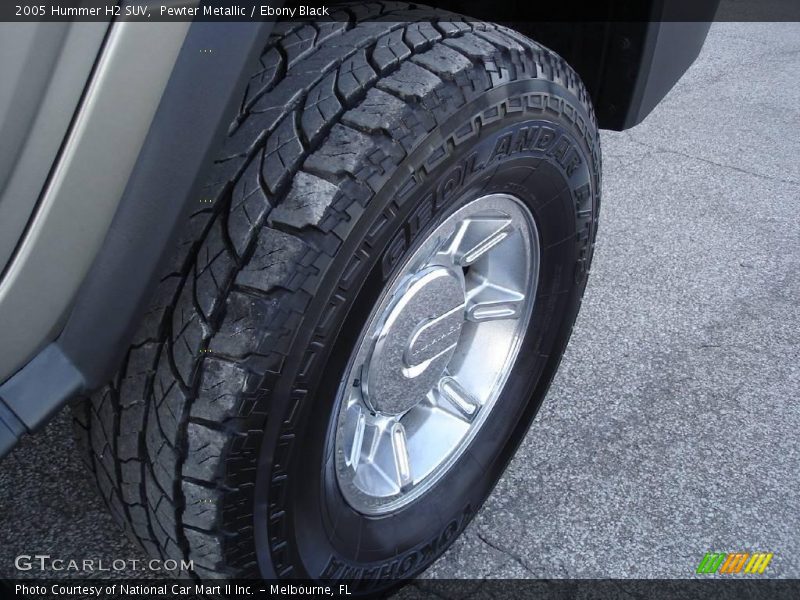 Pewter Metallic / Ebony Black 2005 Hummer H2 SUV