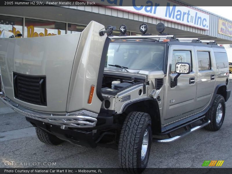 Pewter Metallic / Ebony Black 2005 Hummer H2 SUV