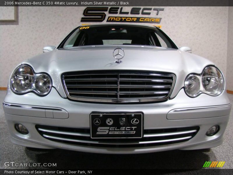 Iridium Silver Metallic / Black 2006 Mercedes-Benz C 350 4Matic Luxury
