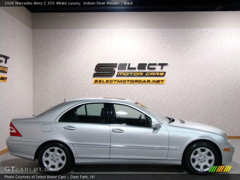 Iridium Silver Metallic / Black 2006 Mercedes-Benz C 350 4Matic Luxury