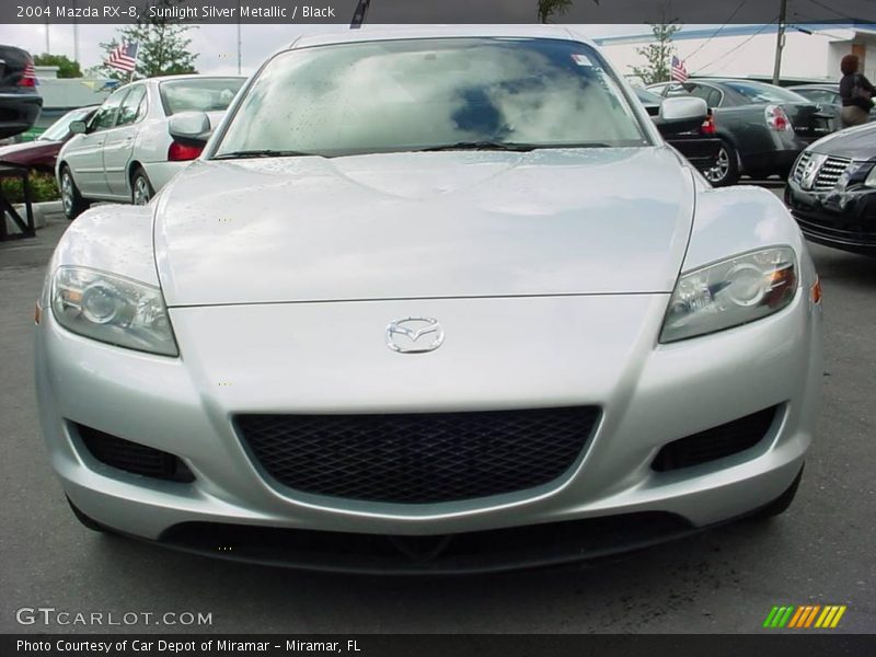 Sunlight Silver Metallic / Black 2004 Mazda RX-8