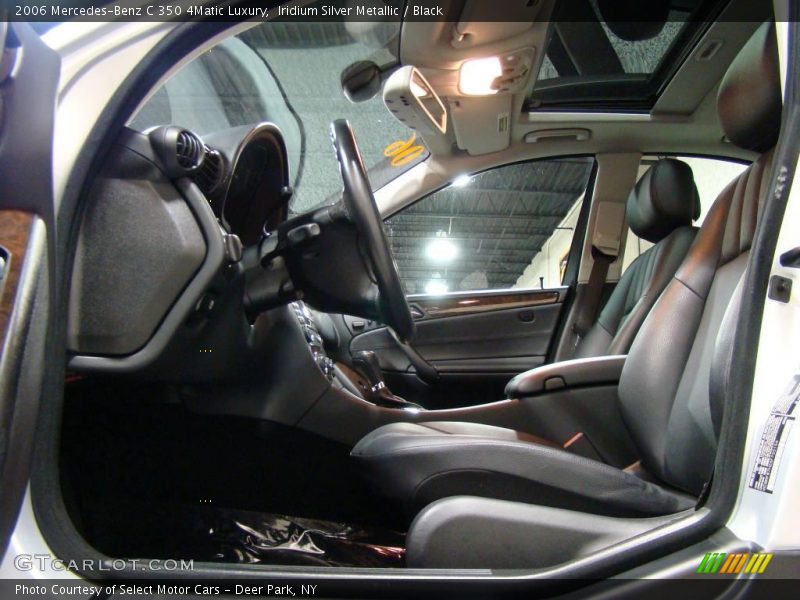 Iridium Silver Metallic / Black 2006 Mercedes-Benz C 350 4Matic Luxury